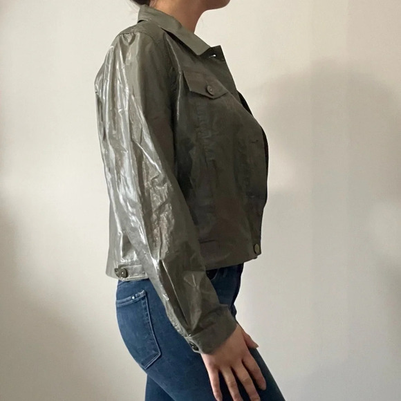 ✨90s  Style Bianca Nygard Women’s Dress Shirt, Size 12 ✨ - Picture 3 of 12